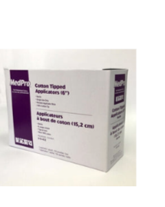 AMG Medical Coton-Tige MedPro 15.2cm ( 6Po ) Stérile 1/sachet 100 sachets/bte