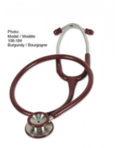 AMG Medical Stéthoscope à tête double Premier Élite Adulte Noir 1 unité