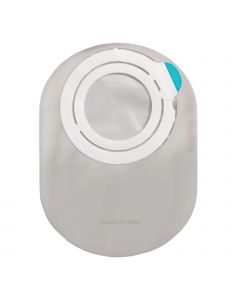 Coloplast sac fermé Sensura Mio Flex Maxi Gris Pâle avec filtre 70mm (2 3/4 Po) Longueur Du Sac 22cm ( 8 1/2 po ) 30/bte