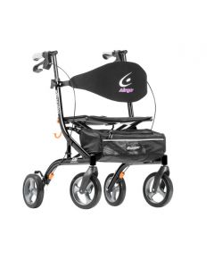 Drive Devilbiss Airgo Ambulateur eXcursion X20 Léger à pliage latéral Perle Noir 136 Kg ( 300 Lbs )