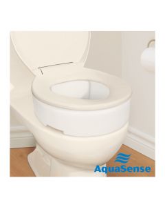 Drive Devilbiss Aquasense Siège De Toilette Surélevé 8.9 cm ( 3 1/2po ) Avec Charnière Allongée Capacité 136 Kgs ( 300 Lbs )