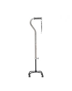 Drive Devilbiss Canne Quadruple Réglable Airgo Comfort-Plus À Petite Base Couleur Charbon De Bois 1 Unité