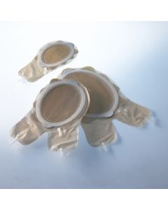 Coloplast sac drainable pour fistules et soins de plaies Mini 104mm-159mm (4 1/8po -6 1/4po) 6/bte