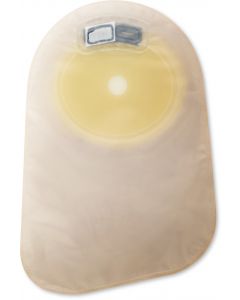 Hollister sac 1 pièce fermé Premier SoftFlex 23cm (9Po) transparent avec filtre à découper jusqu'à 66mm X 77mm (2Po1/2 X 3Po) 30/bte