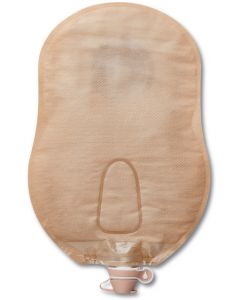 Hollister sac 1 pièce urostomie Premier Flextend amélioré convexe 23cm (9") beige précoupé 22mm (7/8") 5/bte