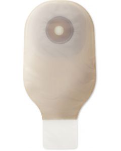 Hollister sac 1 pièce vidable Premier Flextend avec fermoir à clip 30cm (12Po) transparent précoupé 25mm (1 Po) 10/bte