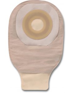 Hollister sac 1 pièce vidable Premier Flextend avec fermoir à clip 30cm (12Po) beige précoupé 25mm (1Po ) 10/bte