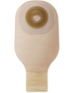 Hollister sac 1 pièce vidable Premier Flextend à convexité souple avec fermoir Lock'n Roll 30cm (12Po) beige avec filtre précoupé 22mm ( 7/8 Po) 5/bte