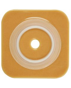 ConvaTec collerette Natura Stomahesive  sans adhésif 10cm x 10cm  (4Po X 4Po) à découper jusqu'à 19mm ( 3/4 po ) taille collerette 32mm ( 1 1/4 po ) 10/bte