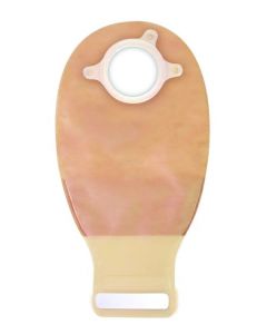 ConvaTec sac vidable Natura + avec fermoir InvisiClose sans filtre 30.5cm (12Po) transparent  taille collerette 70mm (2Po 3/4) 10/bte