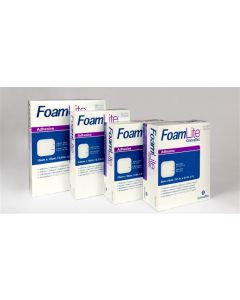 Convatec pansement FoamLite adhésif 15cm x 15cm ( 5.9po X 5.9 po ) carré stérile 10/bte
