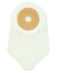 ConvaTec sac 1 pièce urostomie Active Life avec collerette Stomahesive avec valve Accuseal 20.3m ( 8Po) transparent prédécoupée 22mm ( 7/8 po ) 10/bte