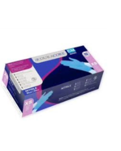 Duracore Gant D'Examen Médical Extra-Petit En Nitrile Bleu 100/bte