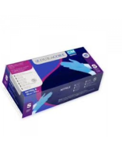 Duracore Gant D'Examen Médical Petit En Nitrile Bleu 100/bte