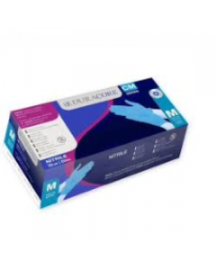 Duracore Gant D'Examen Médical Médium En Nitrile Bleu 100/bte