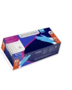 Duracore Gant D'Examen Médical Extra-Large En Nitrile Bleu 100/bte