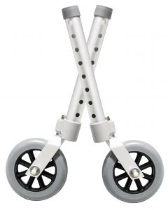 Pro-Aide Roues 12.7cm ( 5po ) Pivotante Pour Marchette Pliante 2 Unités