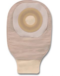 Hollister sac 1 pièce vidable Premier Flextend avec fermoir à clip 30cm (12Po) Beige précoupé 51mm ( 2 po ) 10/bte