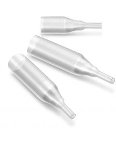 Hollister cathéter externe InView Spécial grand longueur 4cm (1po3/5) adhésif 4cm (1po3/5) silicone diamètre 36mm (1po1/2) 30/bte